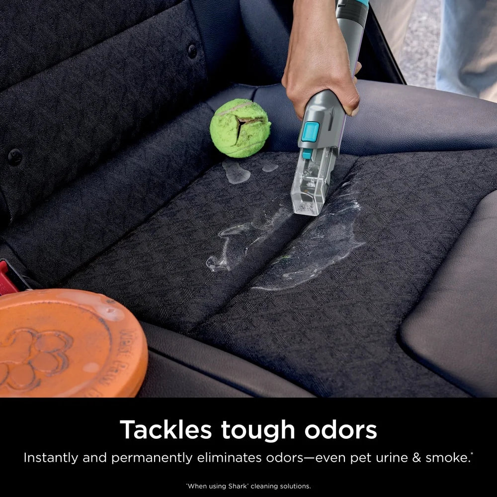 Portable Carpet Cleaner Ultra Powerful Suction Stain Odor Remover Pet Hair Extractor Lightweight Compact Design Self Cleaning