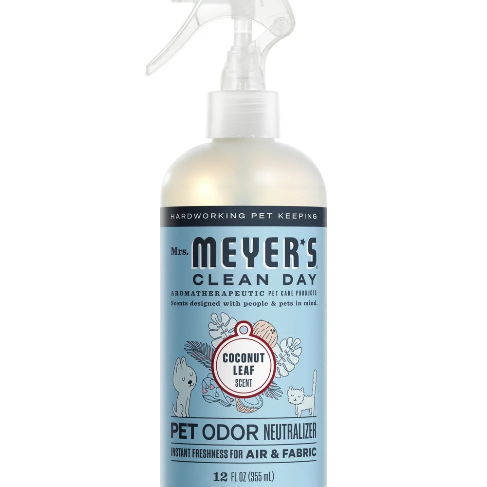 Pet Odor Neutralizer Coconut Leaf 16oz Essential Oils Odor Eliminating Freshness Home Air Fabric Safe Pets