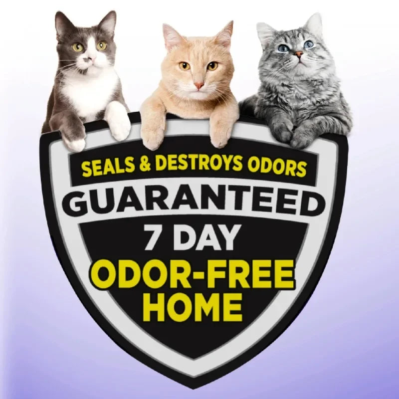 (2 or 1 pack) ARM & HAMMER Clump & Seal SLIDE Cat Litter, Easy Clean-up Multi-Cat Clumping Litter, 38 lbs