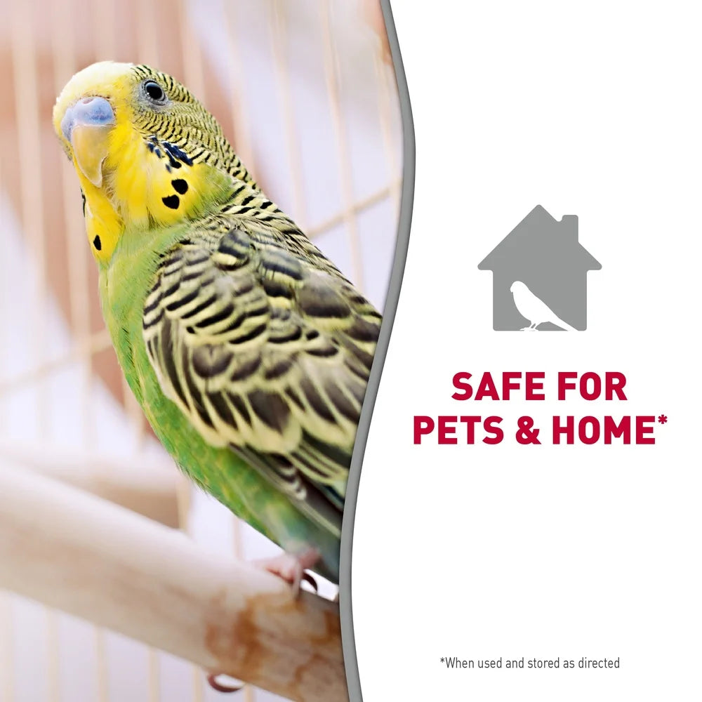 Bird Cage Surface Cleaner 24oz Bio-Enzymatic Formula Deodorizes Tough Stains Odor Capture 360 Safe Pets Home Accessories Fabrics