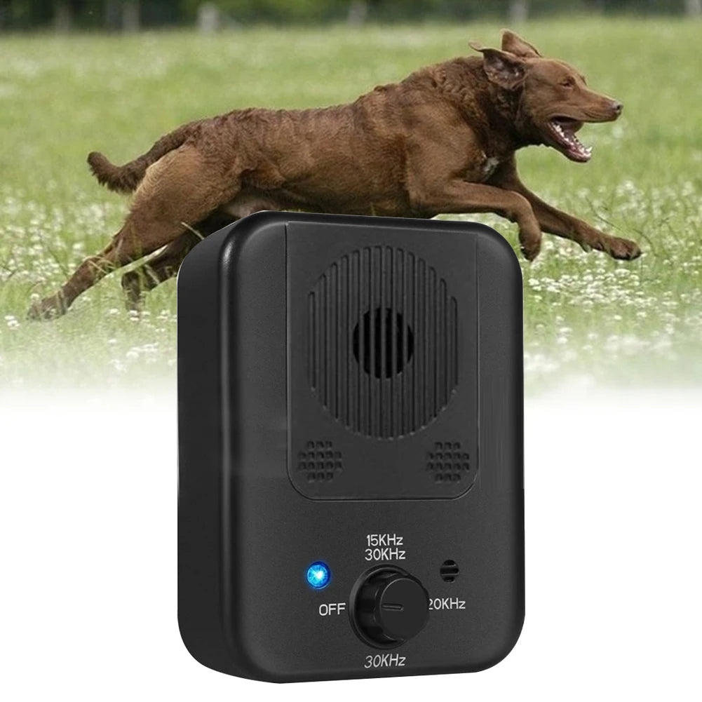 Pet Puppy Anti Bark Ultrasonic Suppressor Outdoor Anti Noise Dog Repeller Device  Waterproof Dog Behavior Training Device