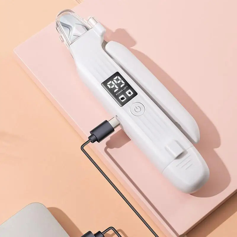 Pet Paws Trimmer Electric Rechargeable Dog Nail Trimmer With LED Light Ergonomic Pet Paws Grooming Tool Quiet File Toenail