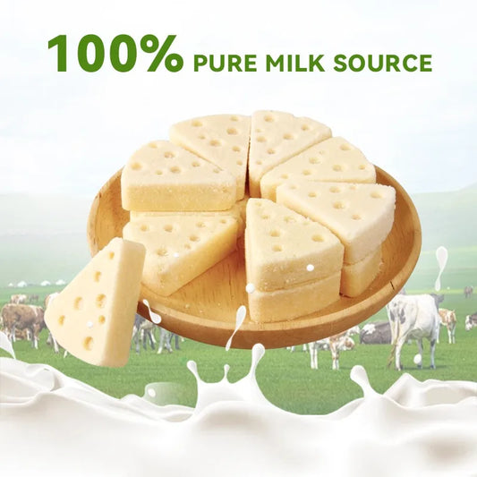 Pet Freeze-dried Food High Calcium Cheese Rich in Nutrients Cat and Dog Snacks Aid Digestion Snacks Calcium Supplements Dairy tablet