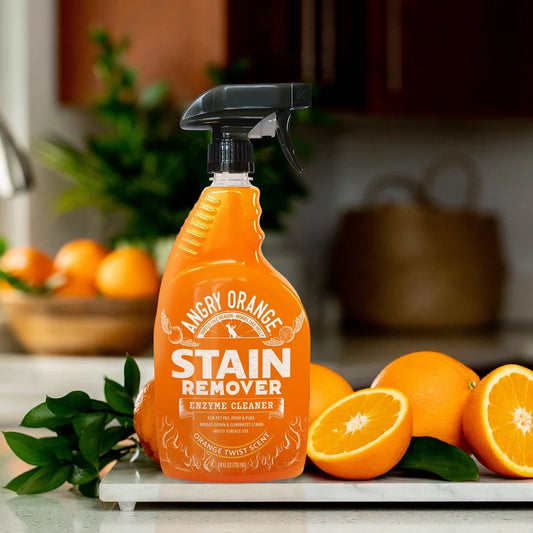 Enzyme Pet Stain Odor Remover Multi-Surface Cleaner Carpet Hardwood Fabric Turf 80 Hours Freshness Citrus Scent
