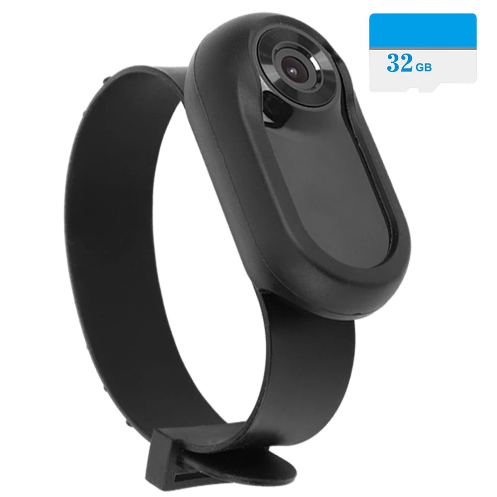 HD 1080P Wireless Collar Camera Video Records Dog Cat Pet Camera Collar Mini Body Cam with 32G Card for Cats Dogs Birthday Gift