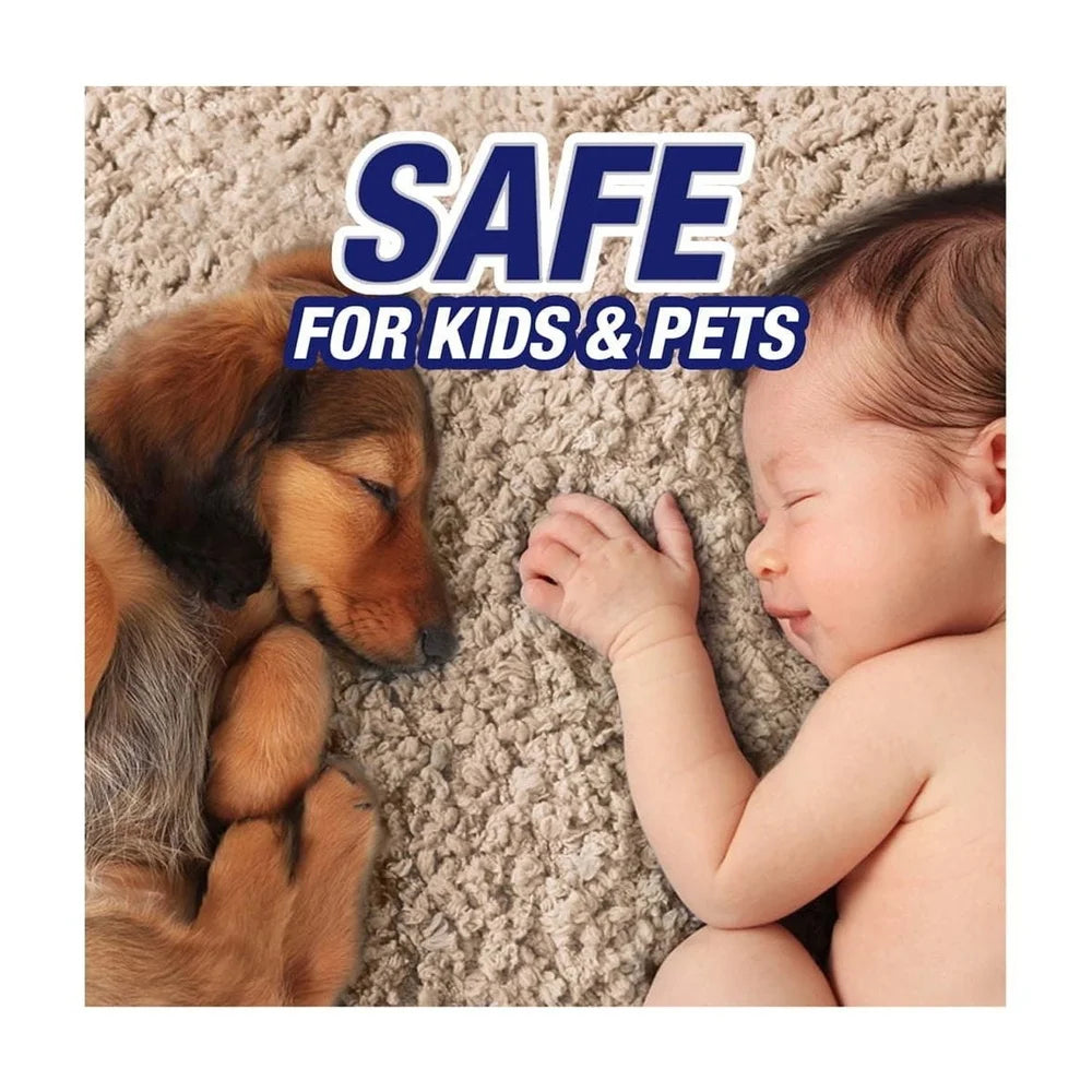 4 Pack Pet Stain Cleaner Foam 22oz Odor Remover Safe Wool Nylon Carpets Neutralizes Odors Cleans Heavy Traffic Areas