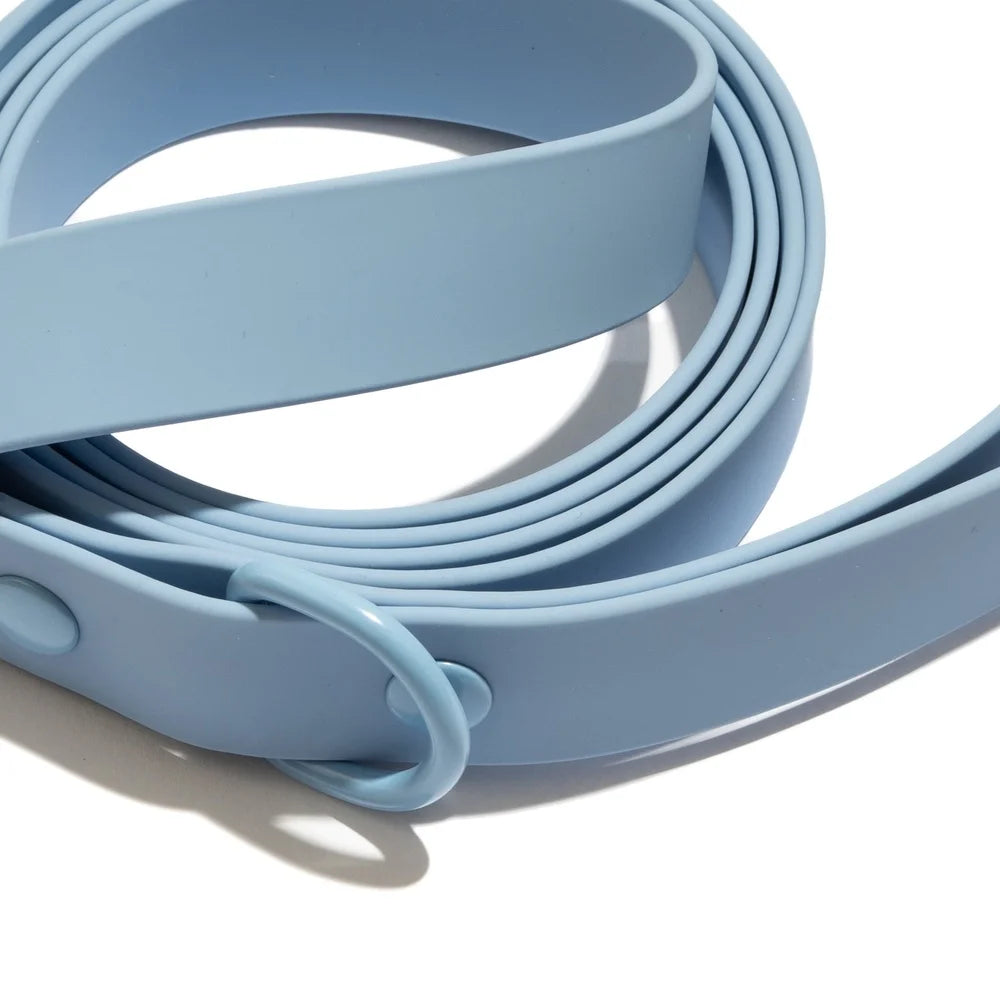 Water Dirt Resistant TPU Dog Leash 6ft Long Soft Comfortable All Weather Leash Pets Up to 50LB Easy Clean Durable