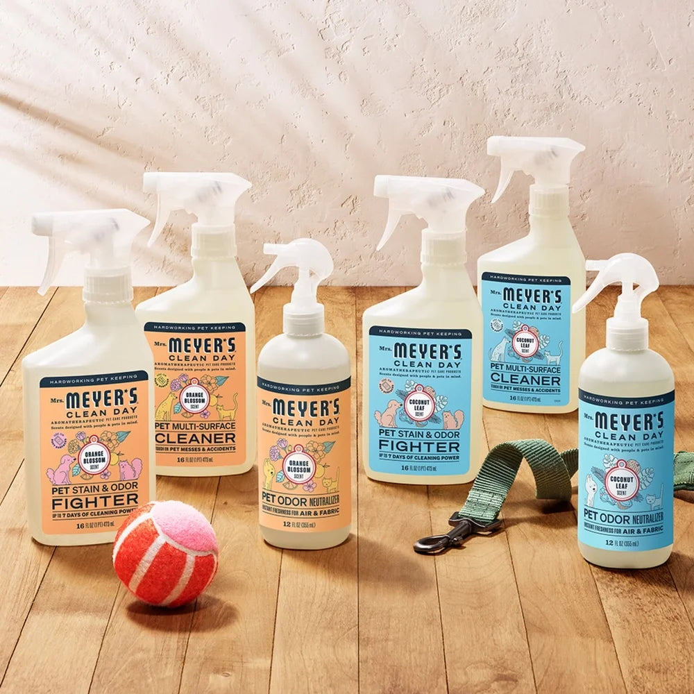 Pet Odor Neutralizer Coconut Leaf 16oz Essential Oils Odor Eliminating Freshness Home Air Fabric Safe Pets