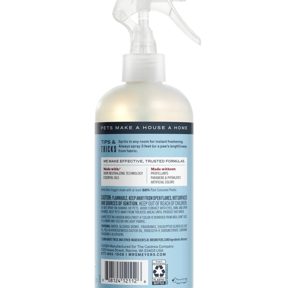 Pet Odor Neutralizer Coconut Leaf 16oz Essential Oils Odor Eliminating Freshness Home Air Fabric Safe Pets