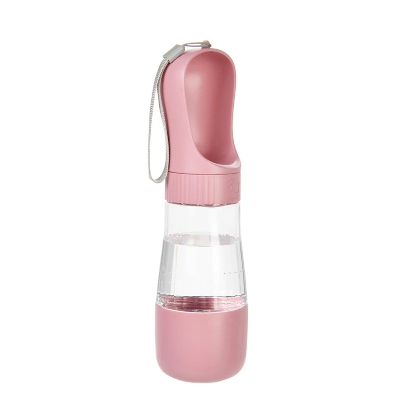 Portable Dog Water Bottle With Food Container Travel 2 in 1 Pet Water Dispenser For Small Large Dogs Cat Labrodor Drinking Bowls