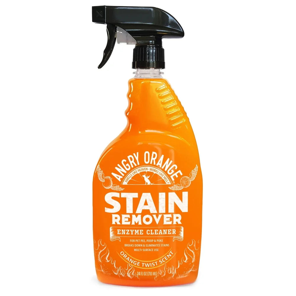 Enzyme Pet Stain Odor Remover Multi-Surface Cleaner Carpet Hardwood Fabric Turf 80 Hours Freshness Citrus Scent