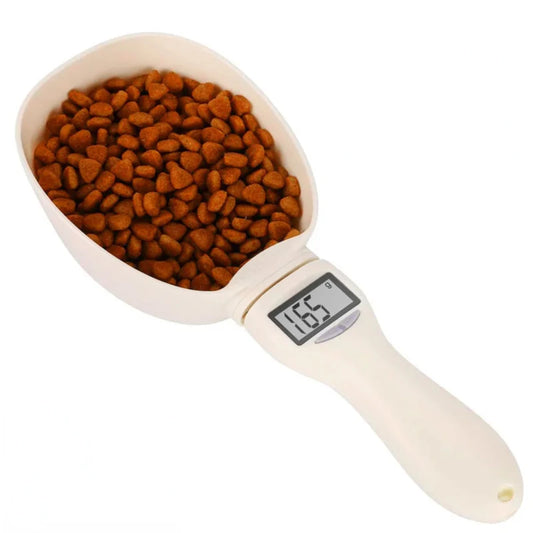 Pet Food Measuring Scoop Electronic Dog & Cat Food Measuring Cup Digital Spoon Scale Kitchen Food Scale with LED Display Ropa Aseo